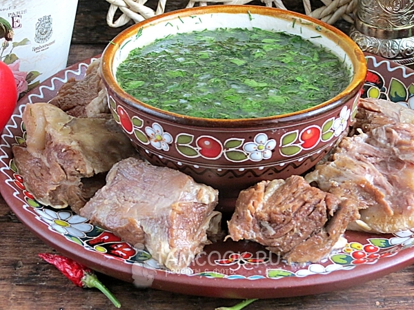 Рецепт хашламы по-кахетински