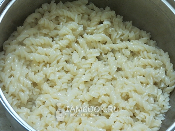Отварить макароны