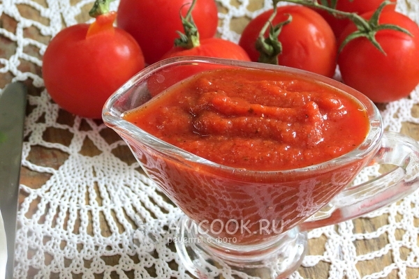 Фото постного соуса к макаронам