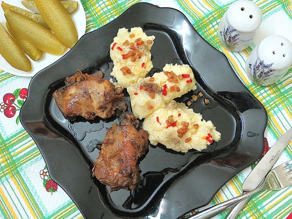 Фото куриных бедер по-турецки