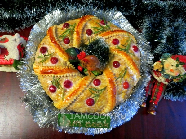 Рецепт мясного венка