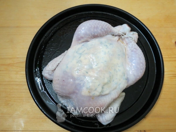 Связать у курицы ножки