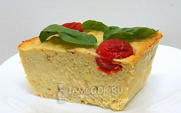 Суфле из кабачков