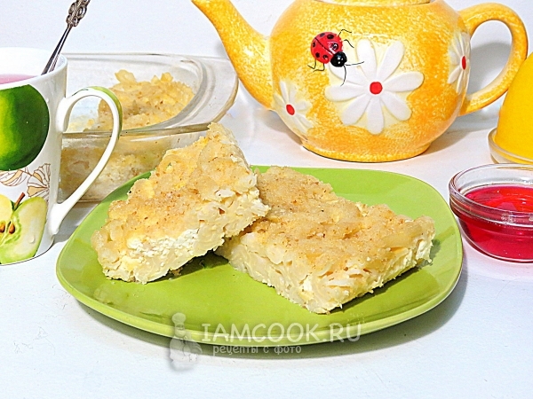 Фото макарон с творогом