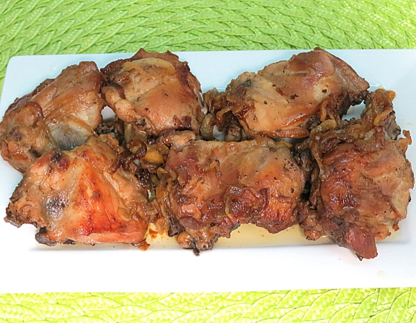 Рецепт куриных бедер по-турецки