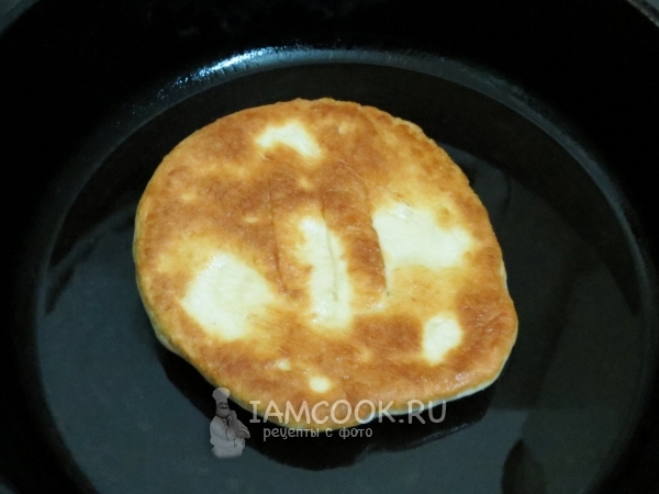 Пожарить лепешку