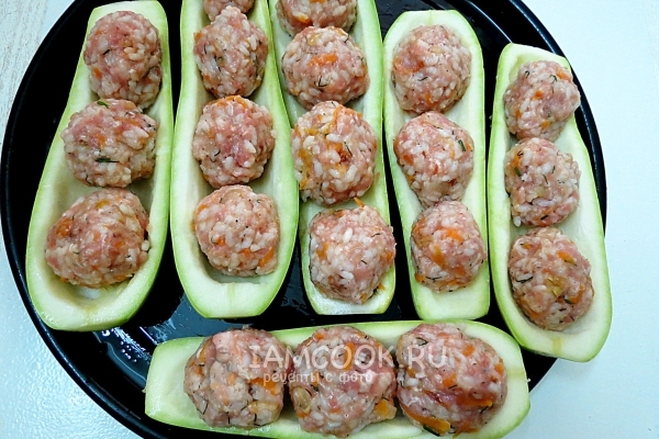 Нафаршировать кабачок