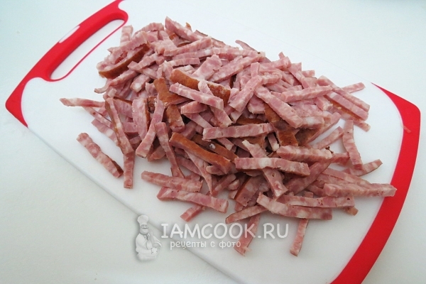 Порезать колбасу