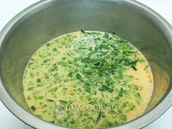 Положить петрушку