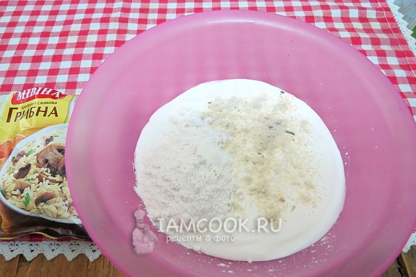 Соединить компоненты для соуса