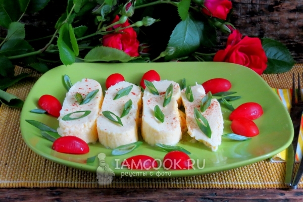 Фото омлета в мешочке с молоком