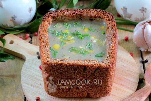 Постный картофельный суп