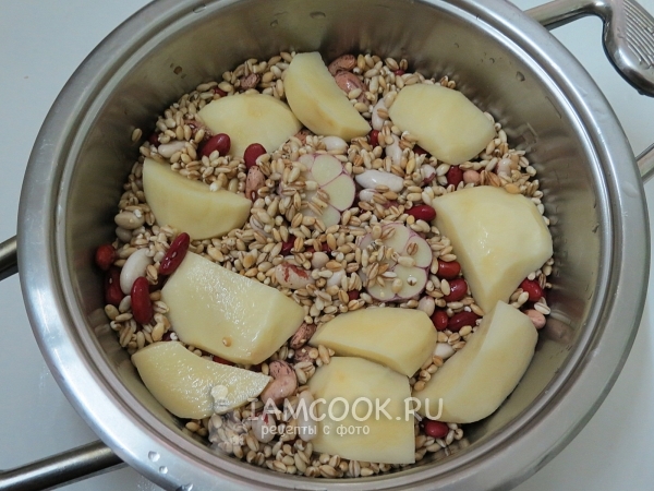 Выложили картошку