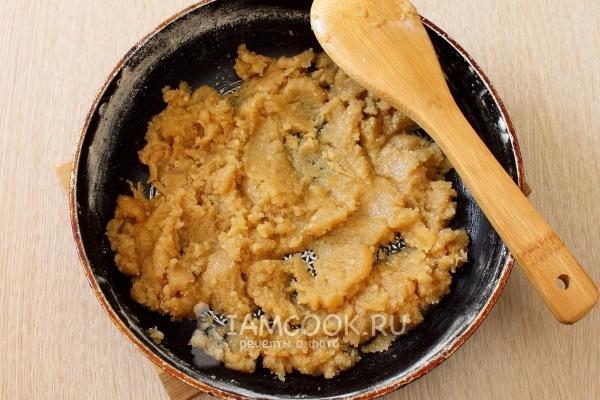 Размешать смесь остыть