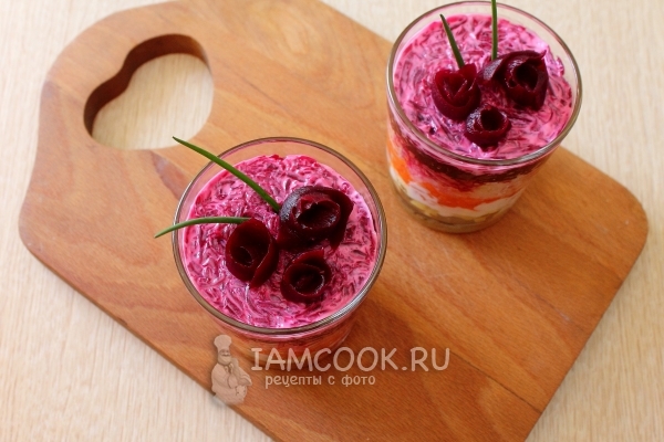 Рецепт овощного салата с редькой