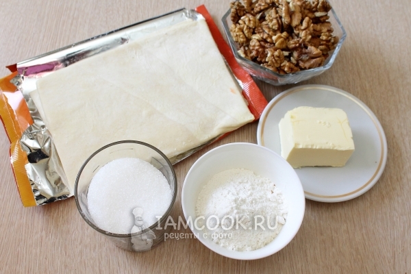 Ингредиенты для грузинской кады