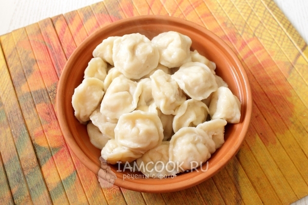 Рецепт пельменей с курицей (с фаршем из куриного филе)