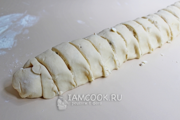 Порезать рулет