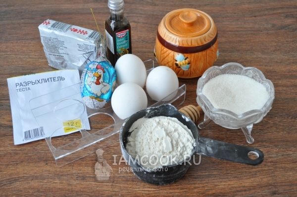 Ингредиенты для теста