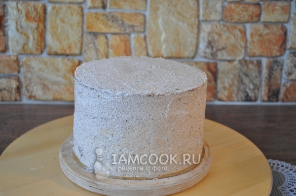 Фото масляно-печенного крема для выравнивания тортов