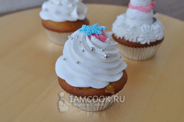 Кекс с кремом