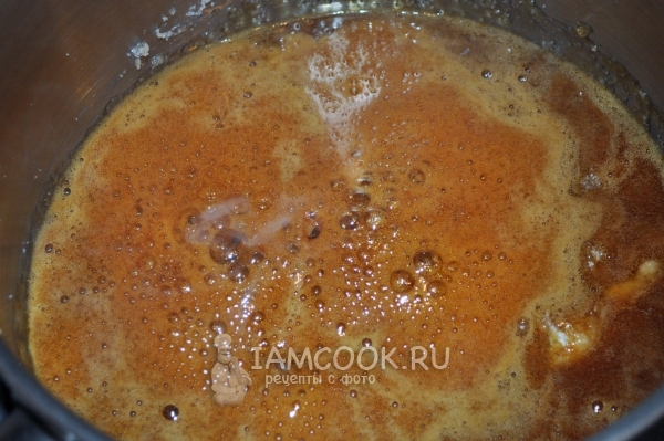 Влить кипяток