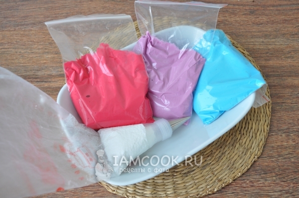 Покрасить глазурь