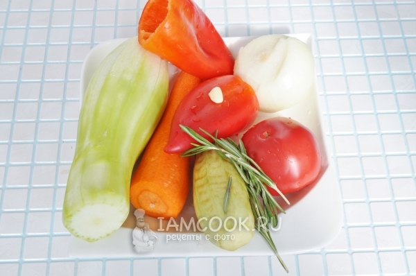 Почистить овощи