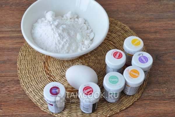 Ингредиенты для глазури