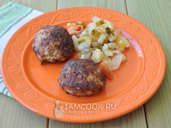 Рецепт свиных котлеток с гречкой