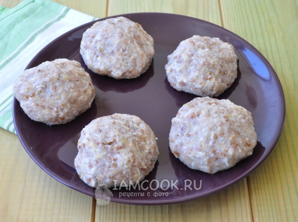 Сформировать котлеты