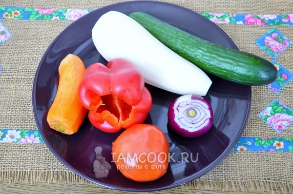 Подготовить овощи