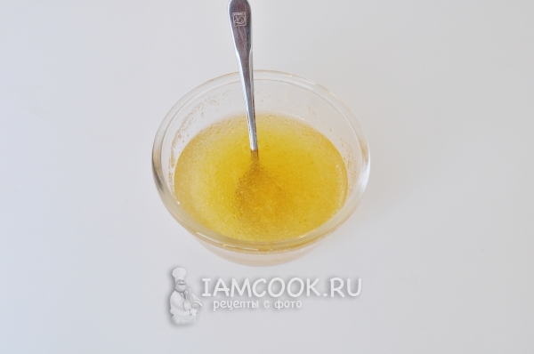 Замочить желатин