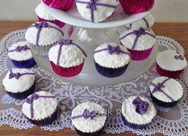 Рецепт свадебных капкейков