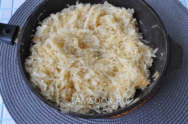 Обжарить капусту