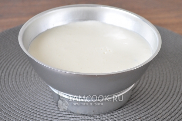 Поставить массу в холодильник