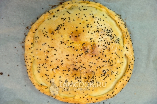 Рецепт пирога с консервированным тунцом