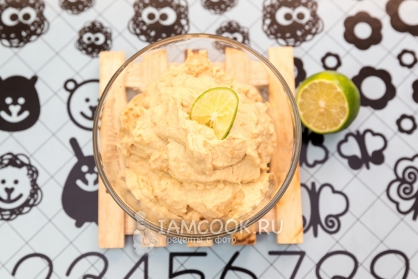 Рецепт яичного паштета с печенью трески и овощами