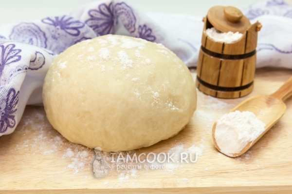 Фото бездрожжевого постного теста