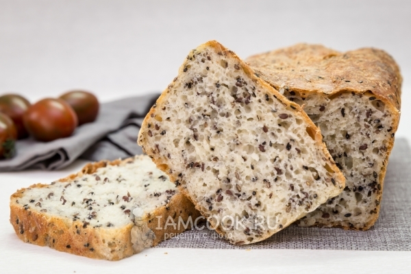 Фото пшеничного хлеба без замеса