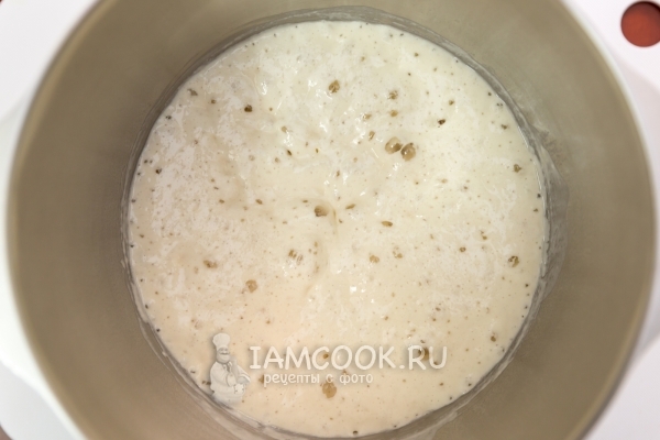 Готовая опара