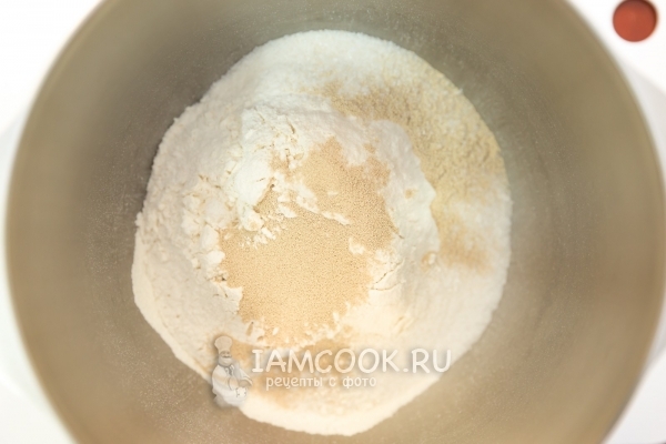 Смешать сухие ингредиенты