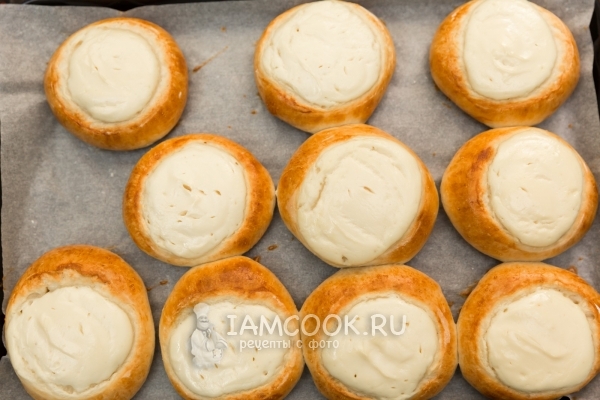 Рецепт ватрушек с рикоттой