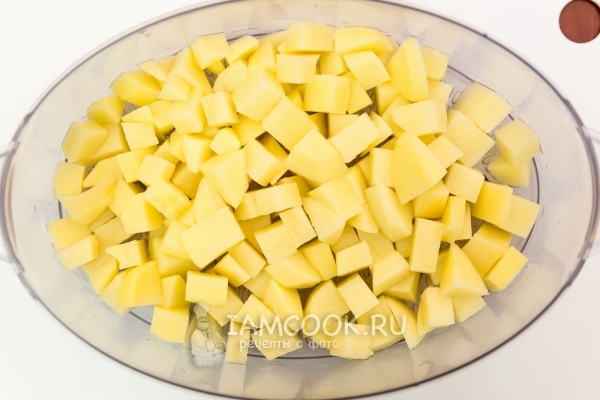 Порезать картофель