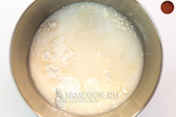 Всыпать муку