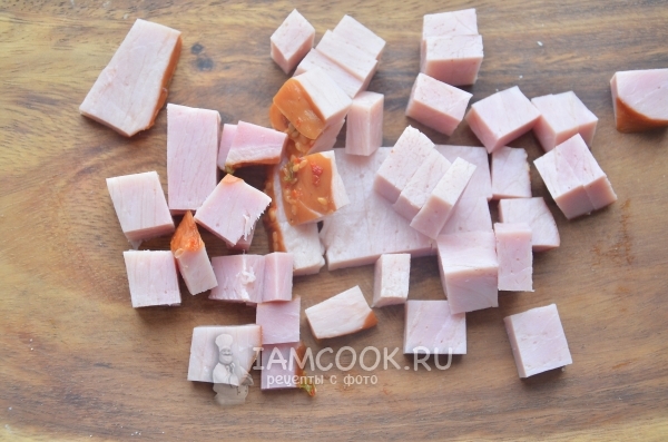 Порезать ветчину