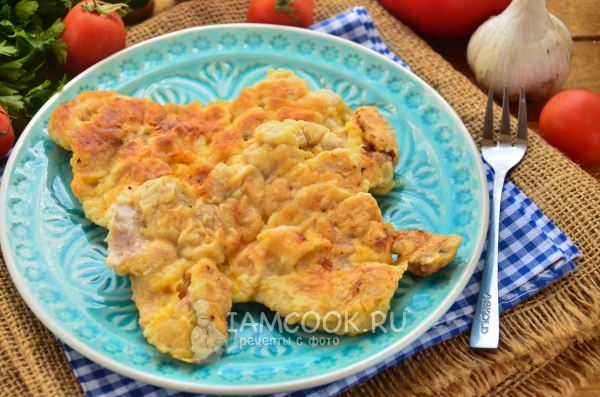 Рецепт отбивных из куриного бедра
