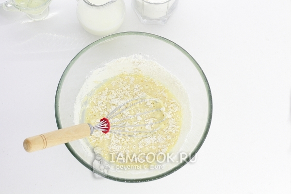 Добавили муку