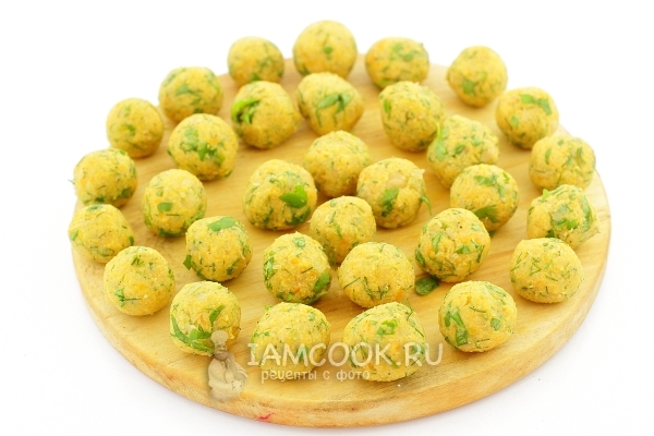 Сформировать фрикадельки