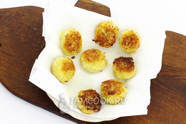 Рецепт постных луковых котлет